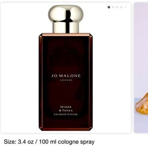 Jo Malone Myrrh and Tonka Cologne Intense